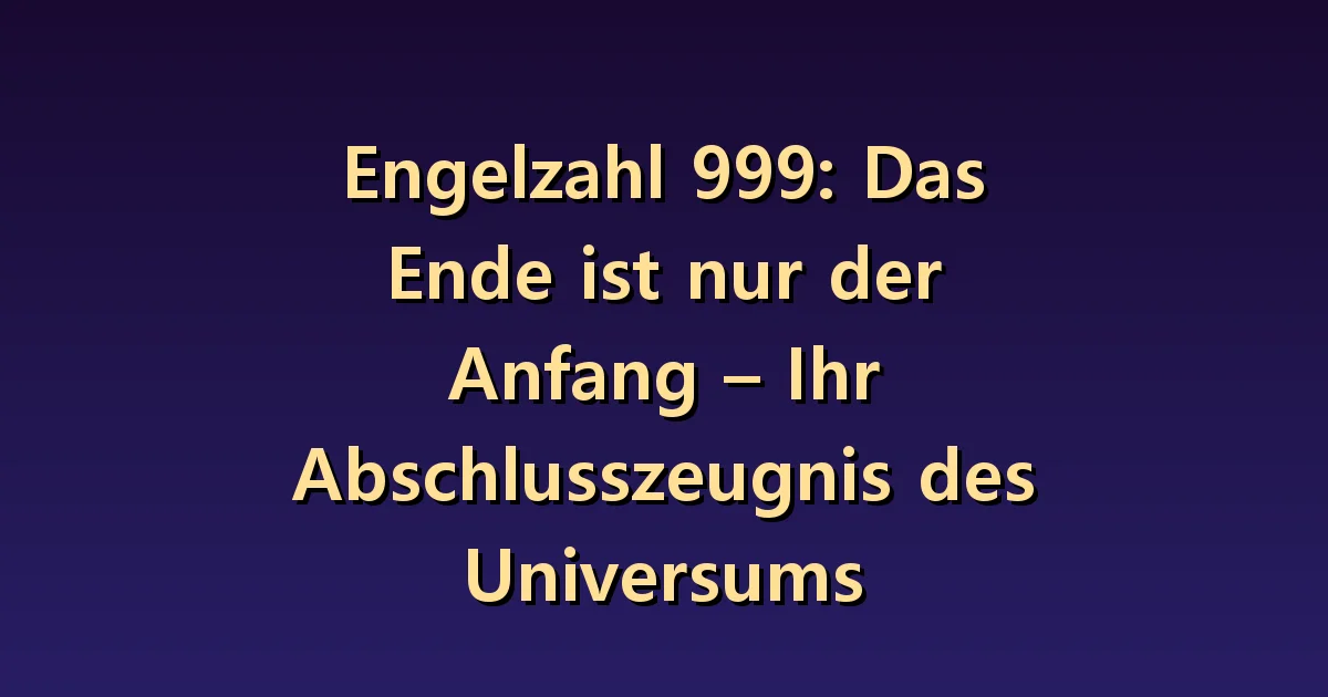 Engel Nummer 999 Bedeutung: Unterscheiden Sie zwischen erledigten Aufgaben und verbleibenden Verantwortlichkeiten.