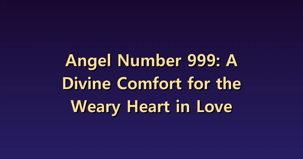 When you're tired of love 999: Rest and ending a relationship are different
