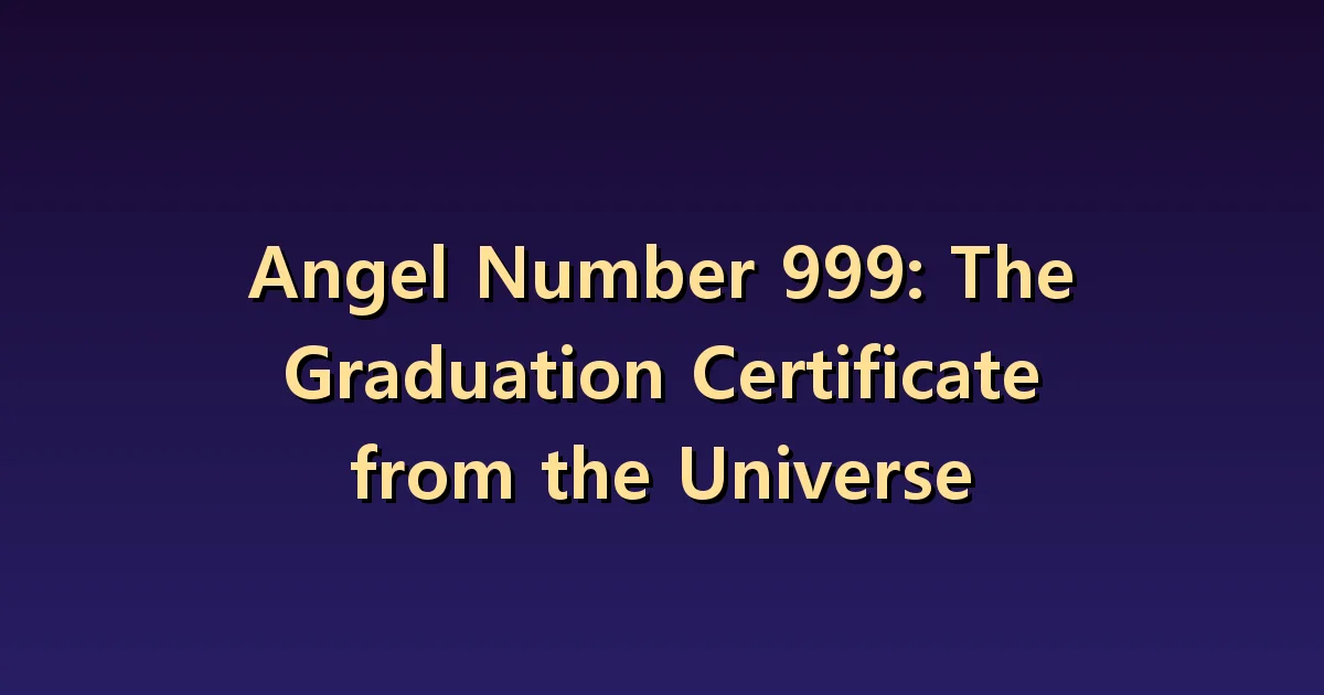 Angel Number 999 Meaning: Distinguish between completed tasks and remaining responsibilities.