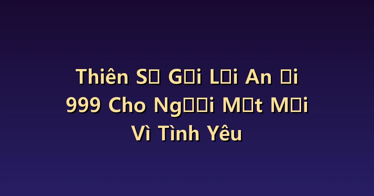 999 khi bạn mệt mỏi trong tình yêu: Nghỉ ngơi và kết thúc một mối quan hệ là khác nhau