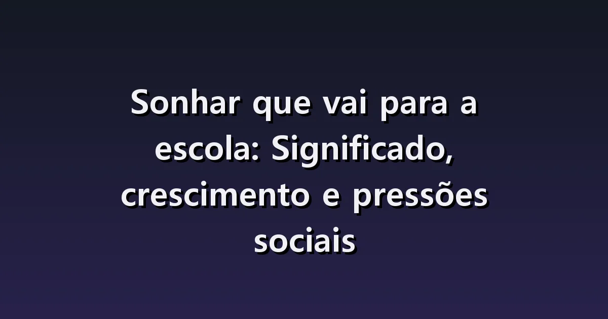 Sonhar que volta à escola: encontrar seu lugar, horários e velhos amigos